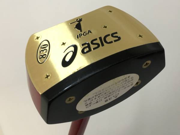 asics アシックス 830 パークゴルフクラブ 初心者用 ケース付♪ asics