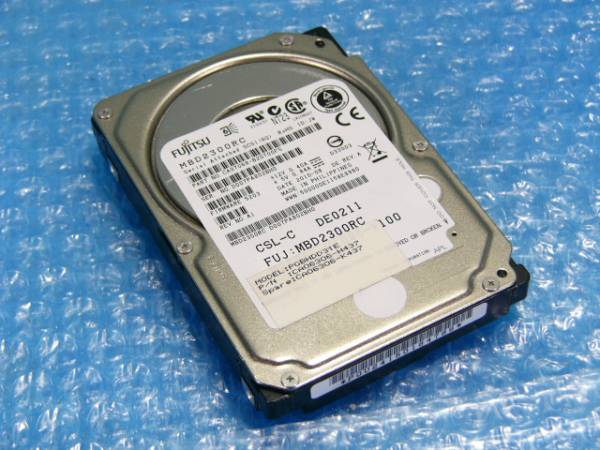 7tv Fujitsu MBD2300RC 300GB 16MB 10K 6Gb 2.5インチ SAS 在庫1