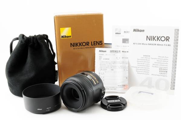 Nikon AF-S DX Micro NIKKOR Nikon (ニコン)AF-S Micro NIKKOR 60mm f2