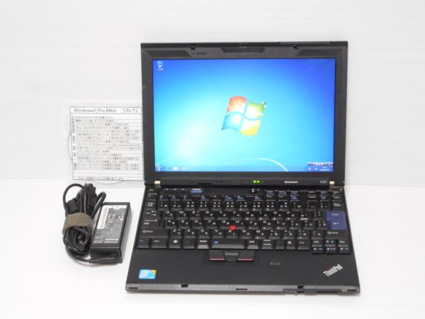 lenovo【X201】Win7(64bit)Pro/Core i5/12.1/無線/8G●500G