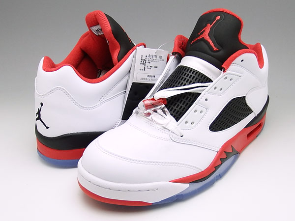 未使用品 15年製 NIKE AIR JORDAN5 RETRO LOW US11 FIRE RED