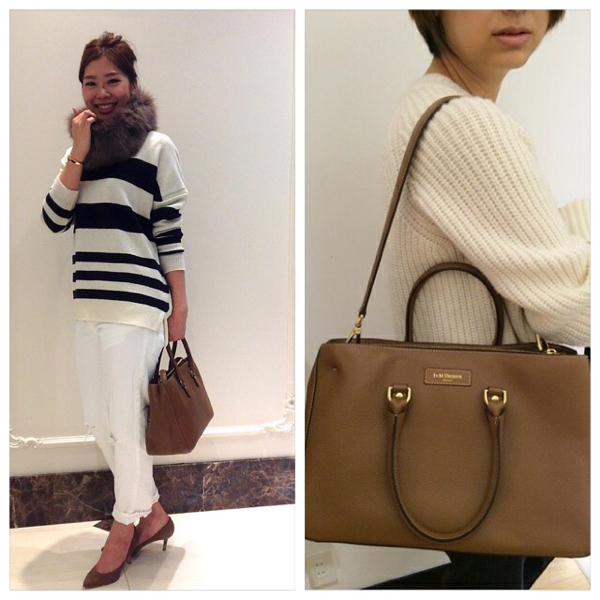 新品タグ付 ドゥーズィエムクラス J&M davidson レザーバッグ