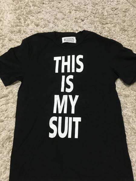 1円～MaisonMargielaマルタンマルジェラ46メッセージTシャツ