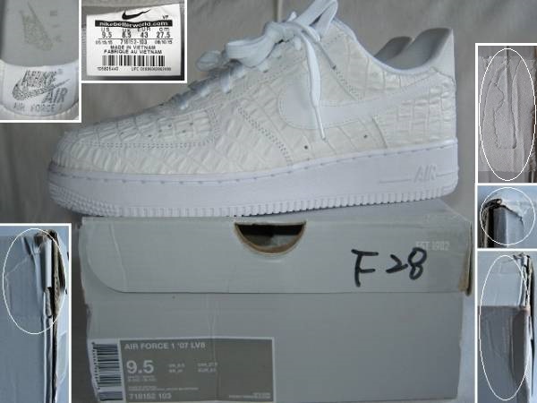 ☆新品 NIKE AIR FORCE 1 07 LV8 ナイキ エアフォース クロコダイル