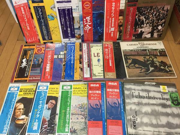 LP４７枚セット＊DECCA＊ブレンデル＊プレヴィン＊ベルグルンド