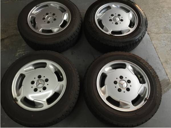 メルセデス ベンツ純正ホイール CLK 15インチ 195/65R15 4本