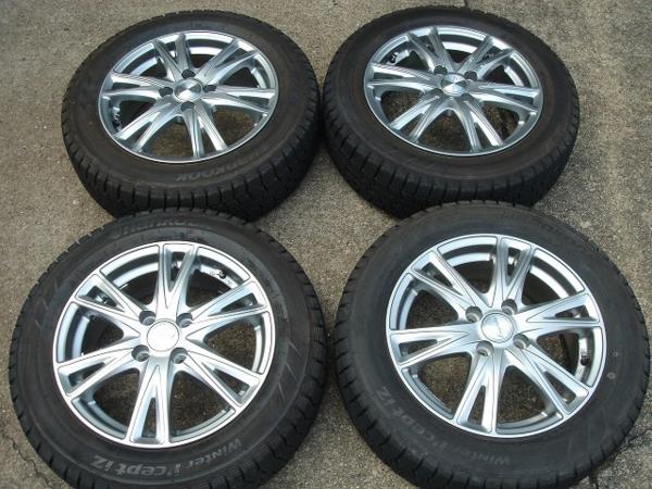 中古スタッドレス 175/65R15 フィット インサイト iQ アクア