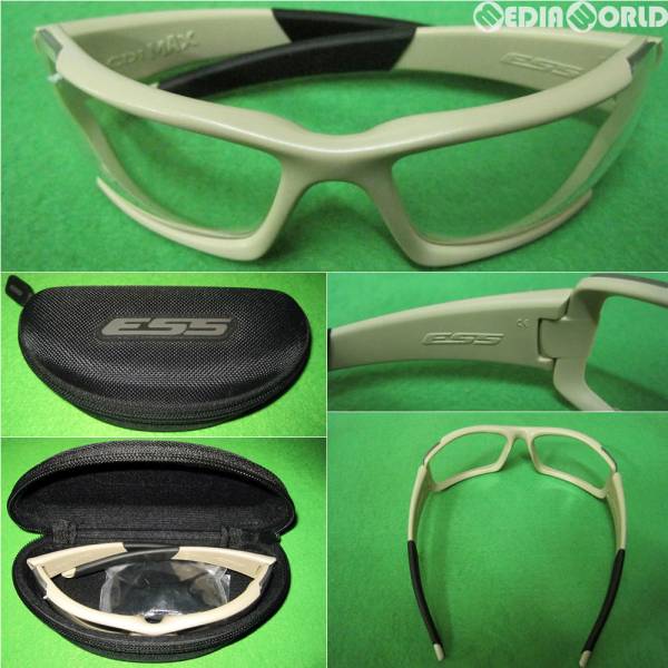 ESS シューティンググラス CDI MAX デザートTAN(タン)