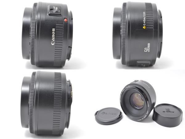 外観綺麗】キャノン CANON EF 50mm F1.8 Ⅱ F1.8 Canon II Ⅱ 美品