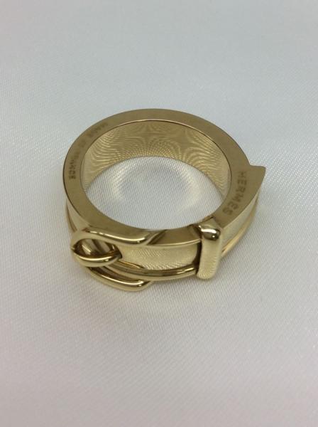 ◆3113美品 エルメス スカーフリング ベルトモチーフ