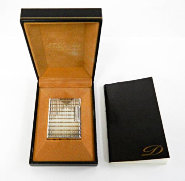 デュポン ライター ライン1S シルバー 銀 Dupont ジャンク