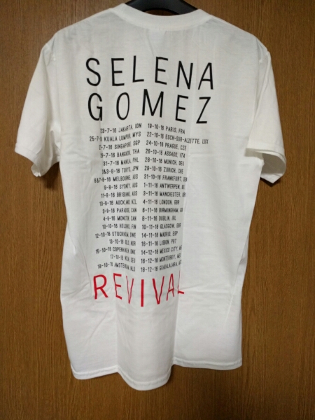 Gomez Selena Tour Revival 0 | Concert T-Shirt eBay Black selena