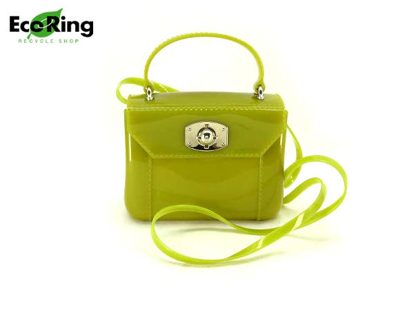 1円 美品 フルラ 2WAY ミニ キャンディバッグ ハンドバッグBP080