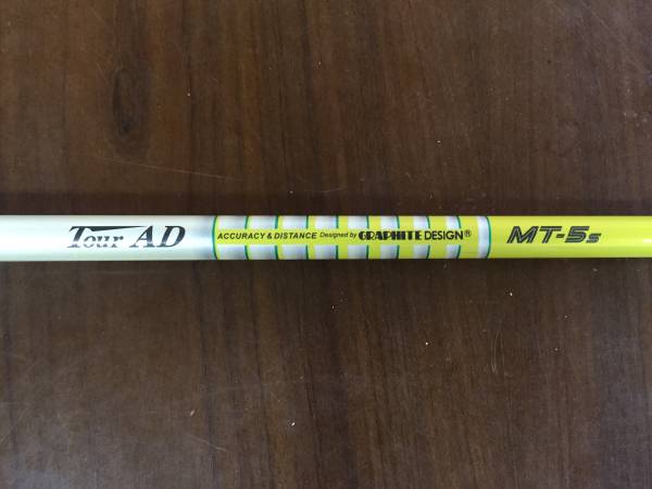 ★練習場のみ使用ツアーＡＤ　ＭＴ－5Ｓテーラースリーブ付。