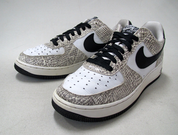 '06 NIKE AIR FORCE 1 LOW 白蛇 US8.5 フォーススネーク8BS8