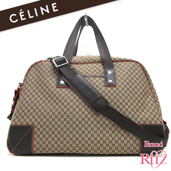 セリーヌ バッグ メッセンジャーバッグ マカダム 斜め掛け 宝塚