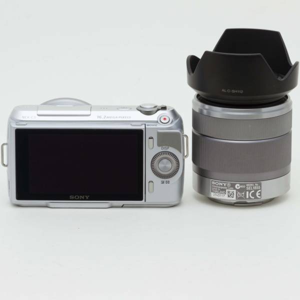 綺麗・優良］ SONY NEX-C3 レンズキット シルバー 元箱有 SONY NEX-C3