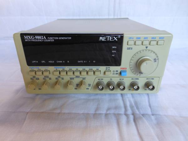 METEX MXG-9802A ファンクションジェネレーター 周波数カウンター MXG