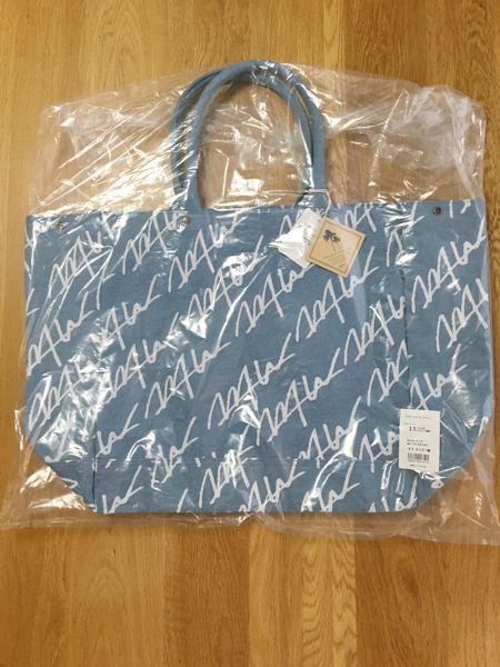 新品 WTW DENIM TOTE L 新作 デニムトートバックL ロンハーマン 