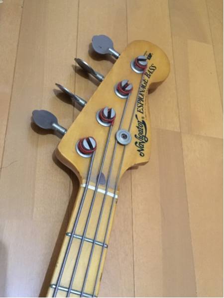 中古☆ESP ナビゲーター☆ESPIONAGE BASS☆ナチュラルウッド 中古☆ESP ナビゲーター☆ESPIONAGE BASS☆ナチュラルウッド