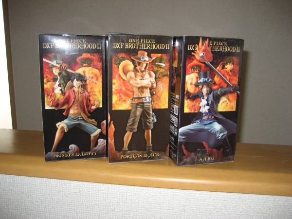 ワンピース DXF BROTHERHOODⅡ ルフィ/エース/サボ 全3種セット