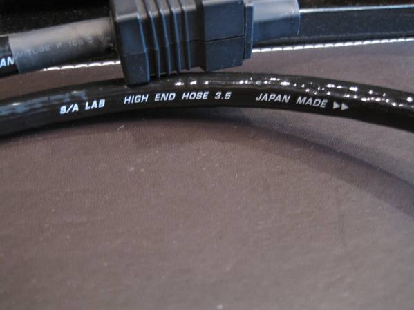 超高級SPケーブル 美品！S/A LAB HIGH END HOSE 3.5 HIGHEND HOSE 3.5