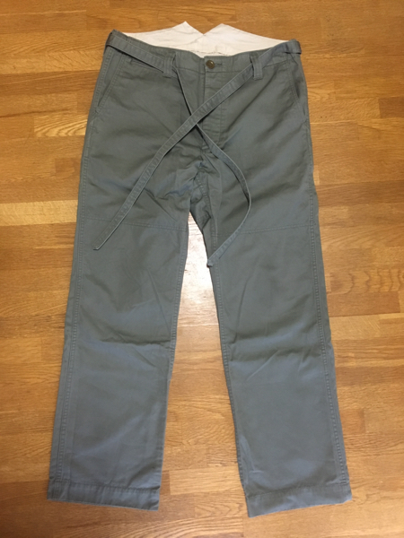 【美品】visvim infantry pants olive size 3