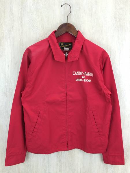 CUSHMAN◇ジャケット/-/-/RED/スウィングトップ/チェーンス …