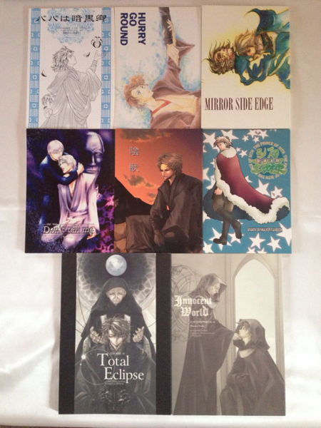 スターウォーズ同人誌/アナキン受け（パルアナ/オビアナ等）８冊