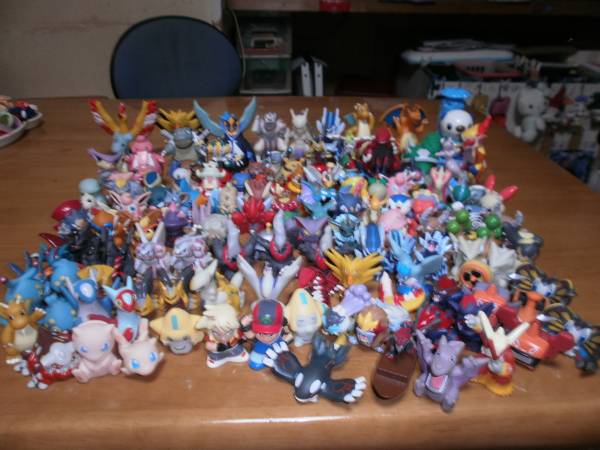 ポケモン人形フィギュアモンコレ初代金銀まとめて大量２０６個