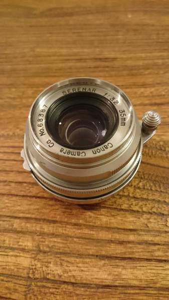 canon serenar 35mm f3.2 Lマウント