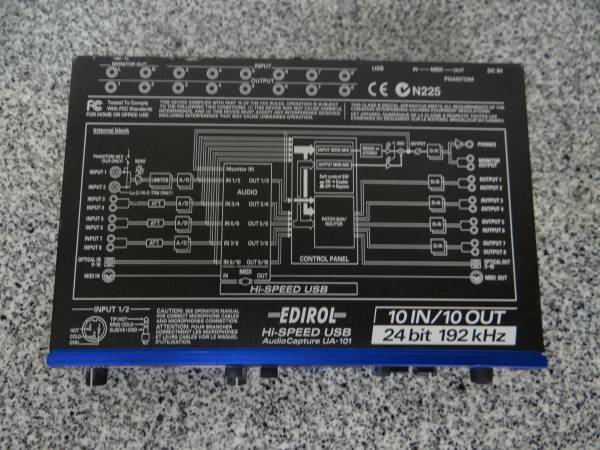 2266 EDIROL UA-101 オーディオ・インターフェース DTM、DAW ホビー