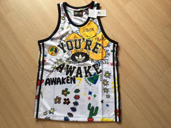 ♪新品タグ付 アディダス×ファレル・ウィリアムス コラボタンク