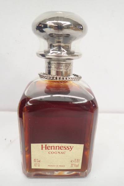 箱付 ブランデー ヘネシー シルバートップ ブック型 enr74sG