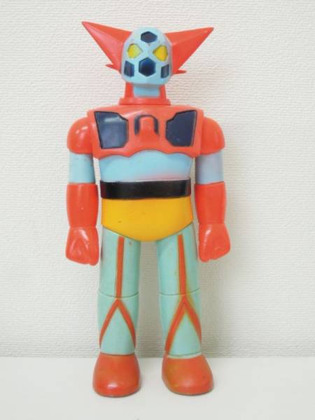 ポピー ゲッターロボ ゲッター1 当時物 ソフビ 約22cm ゲッター1