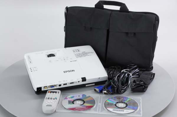 JB□397時間EPSON/EB-1770W LCD PROJECTOR□リモコン付○M62T 本体