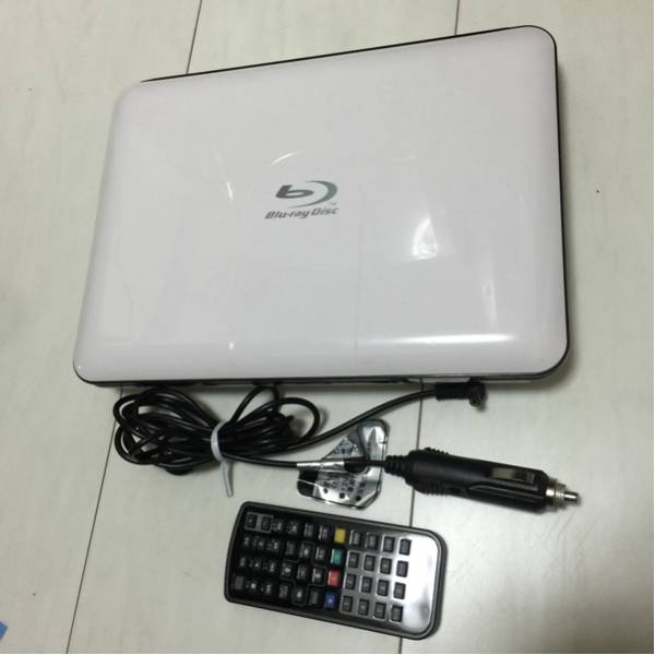 AVOX ポータブルブルーレイプレーヤー APBD-1012HW 10インチ AVOX