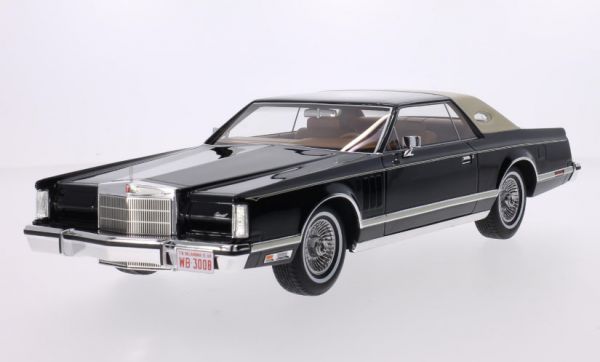 BoS-Models 1/18 リンカーン コンチネンタル Mk.V 1978 ブラック