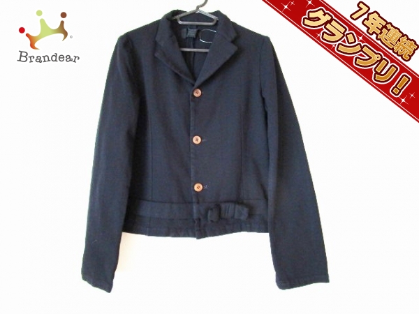 ローブドシャンブル コムデギャルソン ジャケット レディース 黒