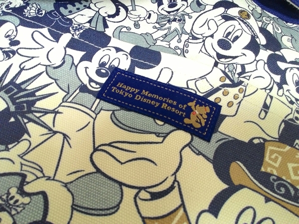 歴代ミッキー TDR30周年 トートバッグ ハッピーメモリーズ D2A4 東京