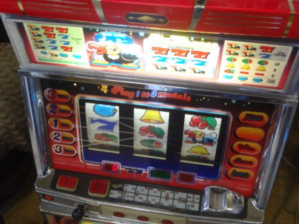 □T 名機 アルゼ クランキーコンテスト コイン付 パチスロ 4号機アルゼ