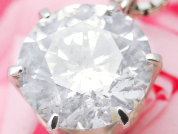 《DIAMOND》 PT900/850 1.008ct F/SI2/ 最高級EX ダイヤ NC