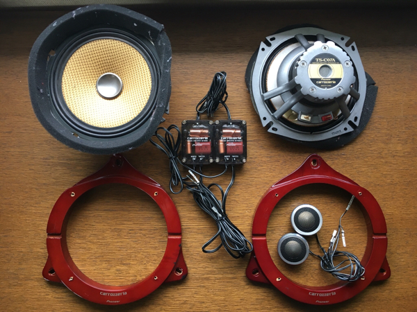 カロッツェリア TS-C07A 17cm バッフル付き