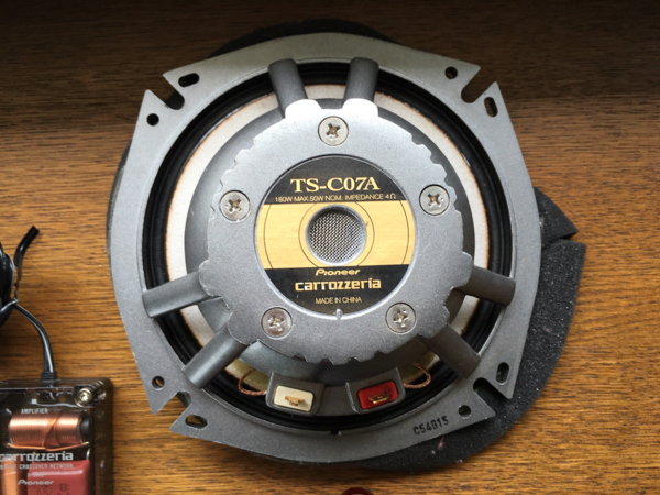 カロッツェリア TS-C07A 17cm バッフル付き