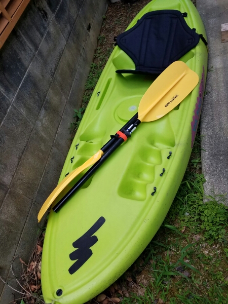 中古カヤック一人乗り