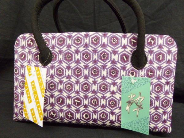 ☆着物通　　　特選　　　　☆岡重　okajima　利休バッグ　01