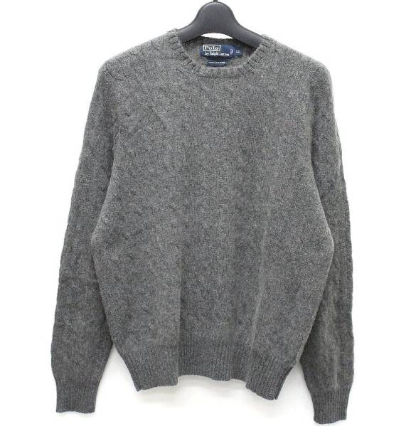正規 ラルフローレン RALPH LAUREN カシミヤ ケーブル ニット LL