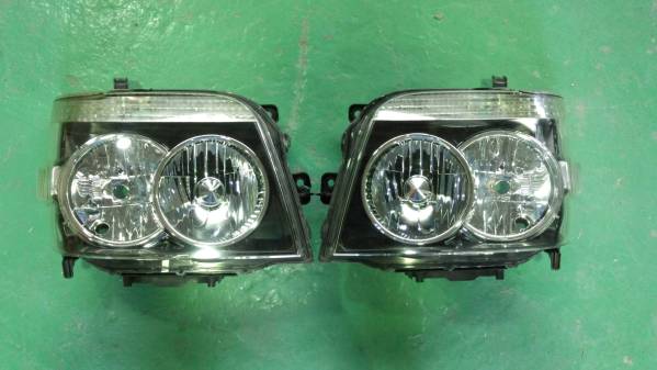 S320G アトレー HID 左右 ヘッドライト ジャンク 前期 パーツ ライト