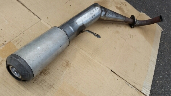 モンキー ダックス 当時物 マフラー マービング ホンダ横型エンジン用