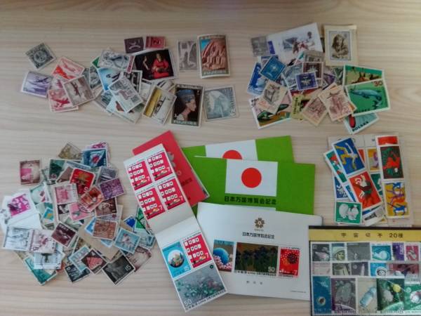 【送料無料】切手 700枚・額面6700円以上 未使用・使用済含む